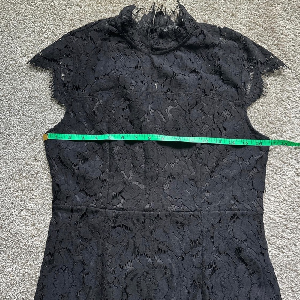 Zesica Black Lace Dress - Picture 6 of 8